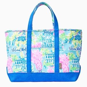 NWT Lilly Pulitzer Washington DC Mercato Tote